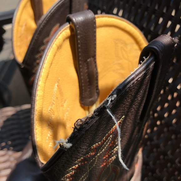 SMOKY Cowgirl boots Real leather. - Picture 5 of 7